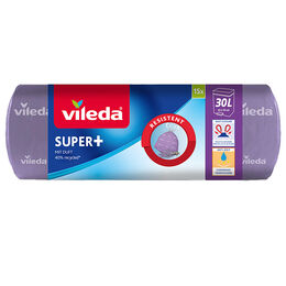 Vileda SUPER+ 30L Lavendel Duft Müllbeutel